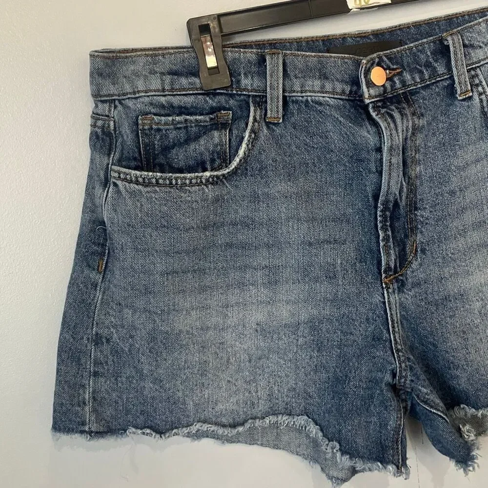 Joes Jeans The Kinsley High Rise 4” Denim Shorts Medium Wash Size 34 #200